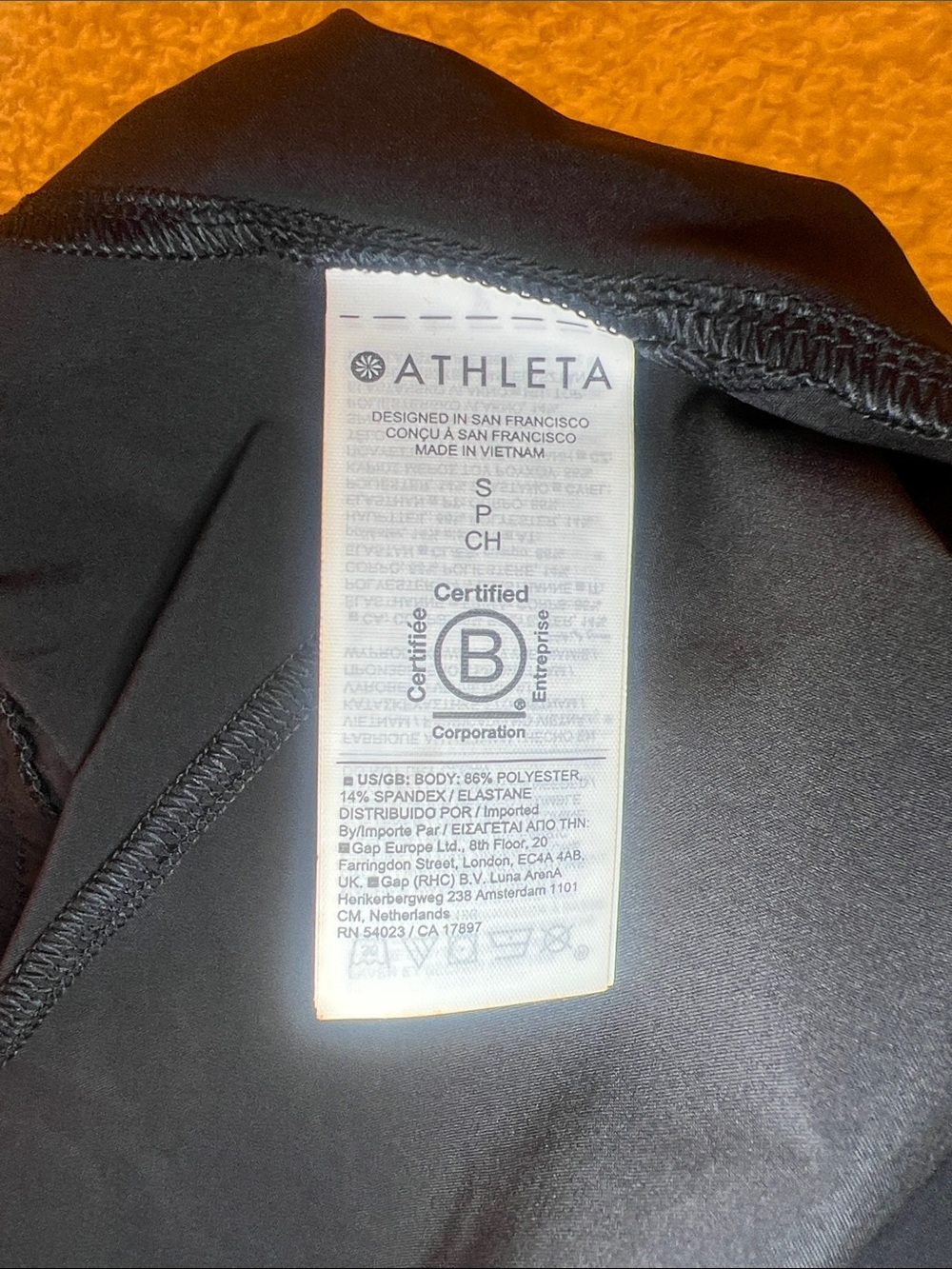 Athleta Crossroads Short Black Featherweight Stretch Size Small NWT - Picture 11 of 13
